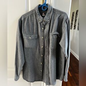 CLEARANCE Men’s Large Gray Guide Gear Button Down Shirt